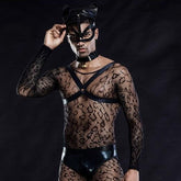 Mesh Gay Cat Costume
